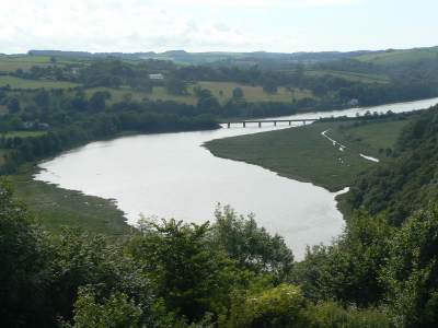 View of river from house