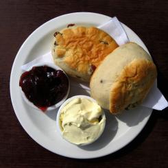 Devon cream tea