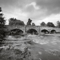 Culmstock Bridge - Black and White