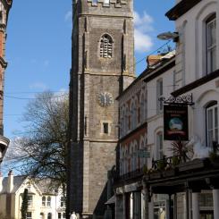 Holsworthy Church from Fore Street